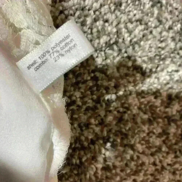 WOMANS Sheer Lace BLOUSE~OUTBACK RED SIZE S - Picture 8 of 8